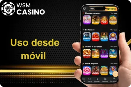 WSM  móvil y acceso diario